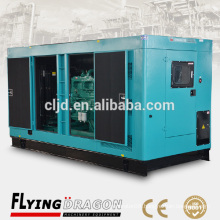 Silent diesel generator 200kva soundproof price with fuel tank by Cummins engine